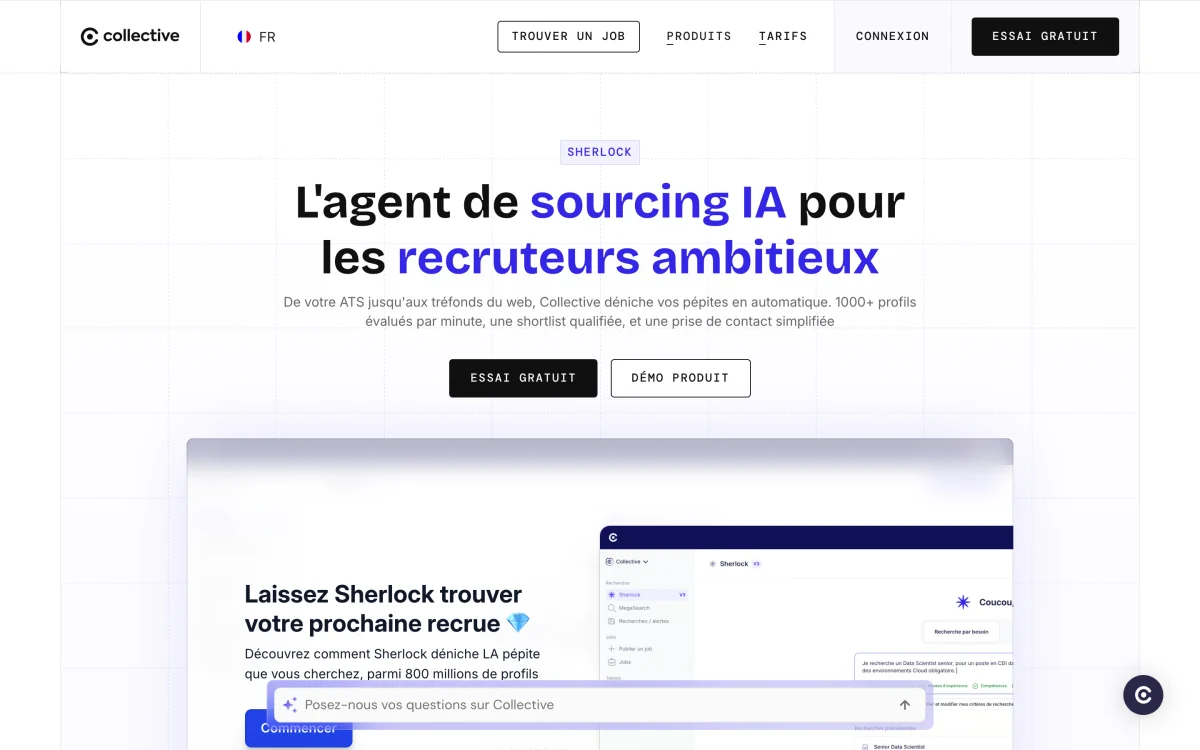 Site de Collective en 2026