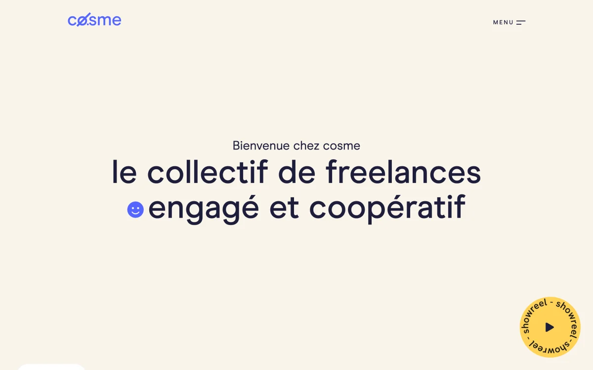 Site du collectif Co.sme en 2026