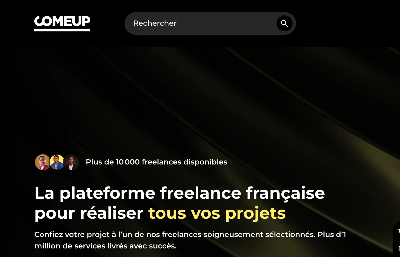 ComeUp, plateforme freelance (anciennement 5euros)