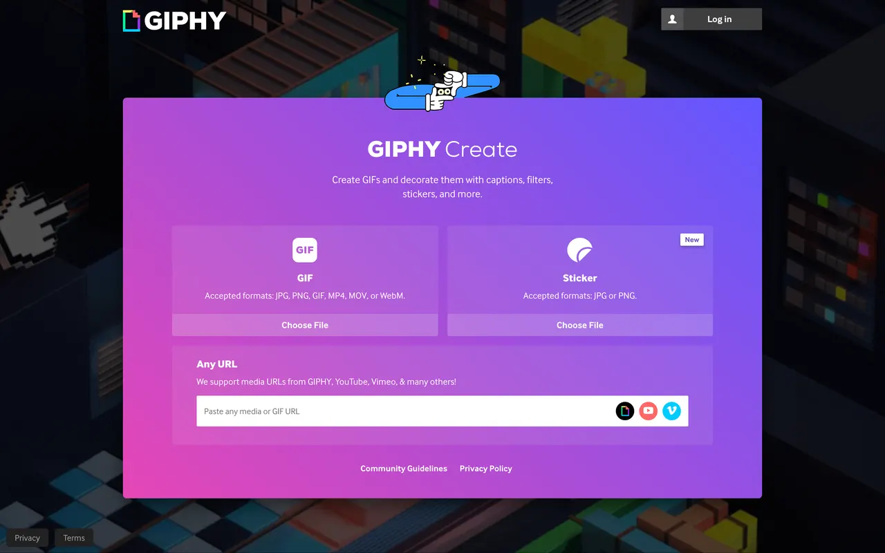GIPHY Create, creador de GIF a partir de vídeos e imágenes (julio de 2026)