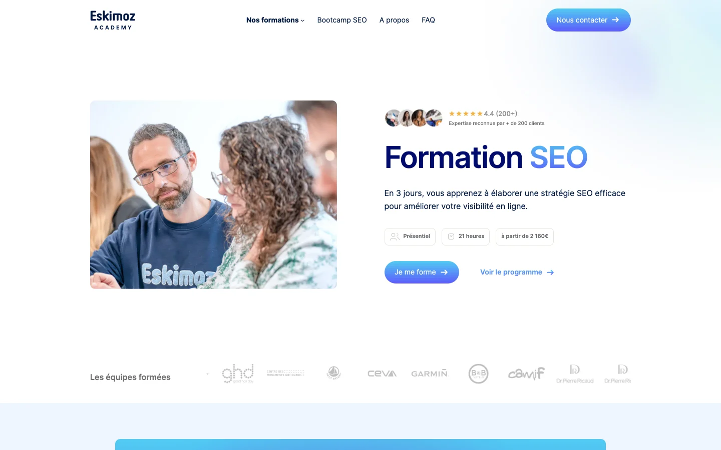 formations seo formation eskimoz
