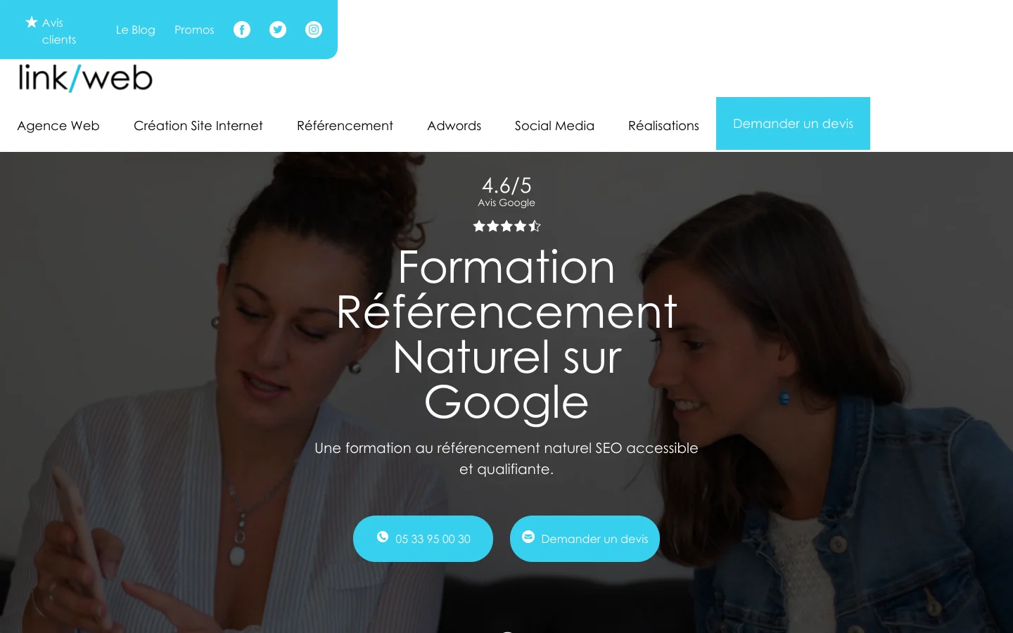 formation seo linkweb