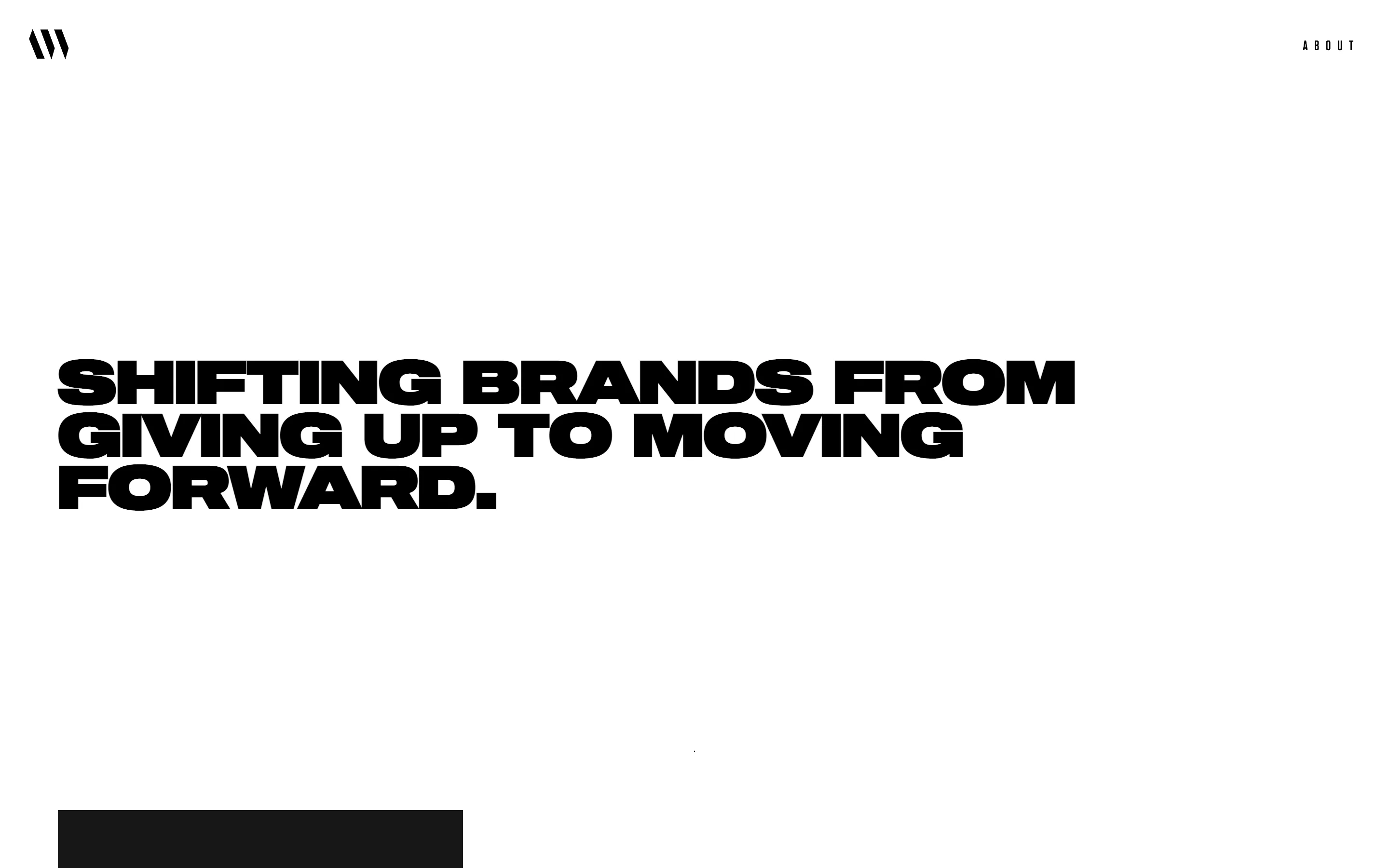 Site de CV d'Anthony Designer, stratege de marque