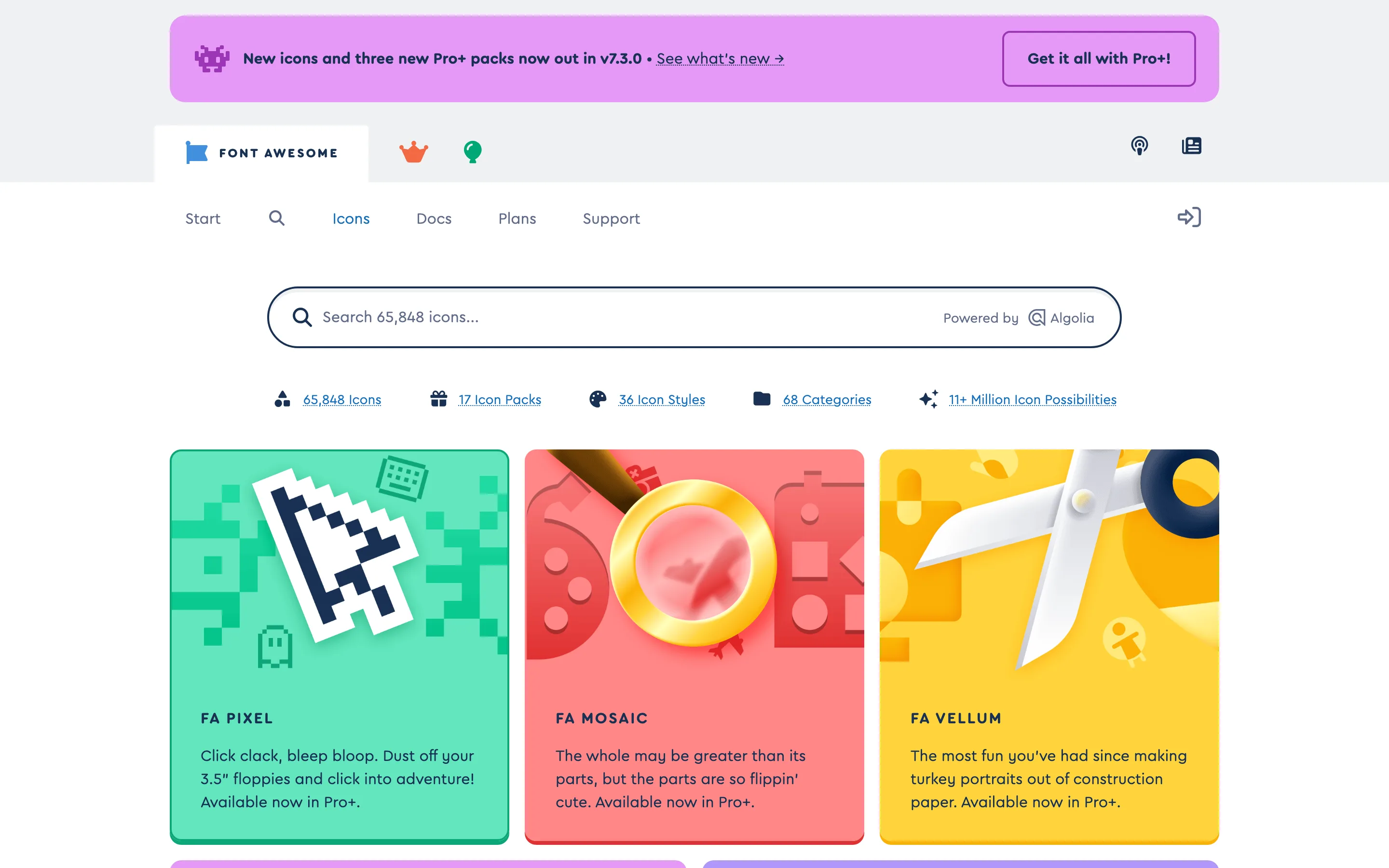 Bibliotheque d icones Font Awesome, page consultee le 6 juillet 2026