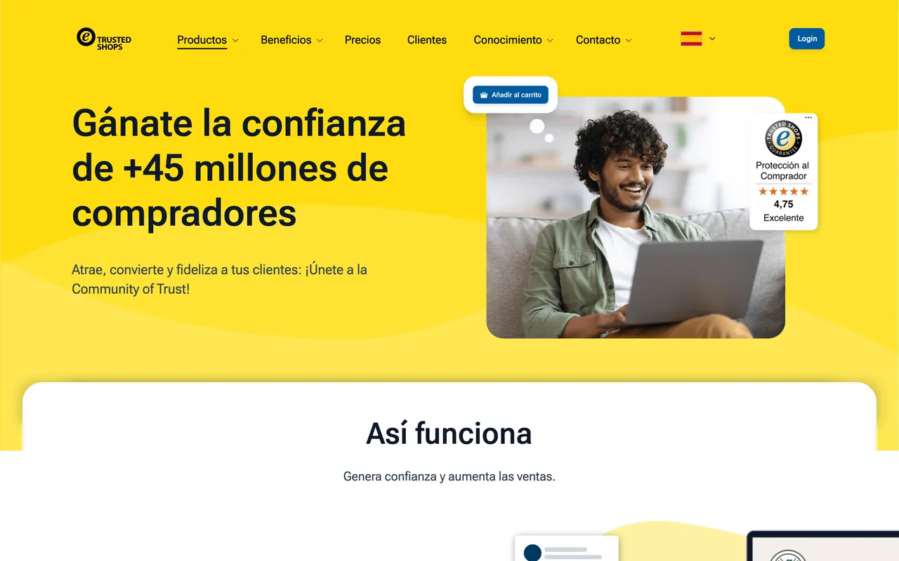 Trusted Shops, sello de confianza y reseñas para ecommerce (julio de 2026)