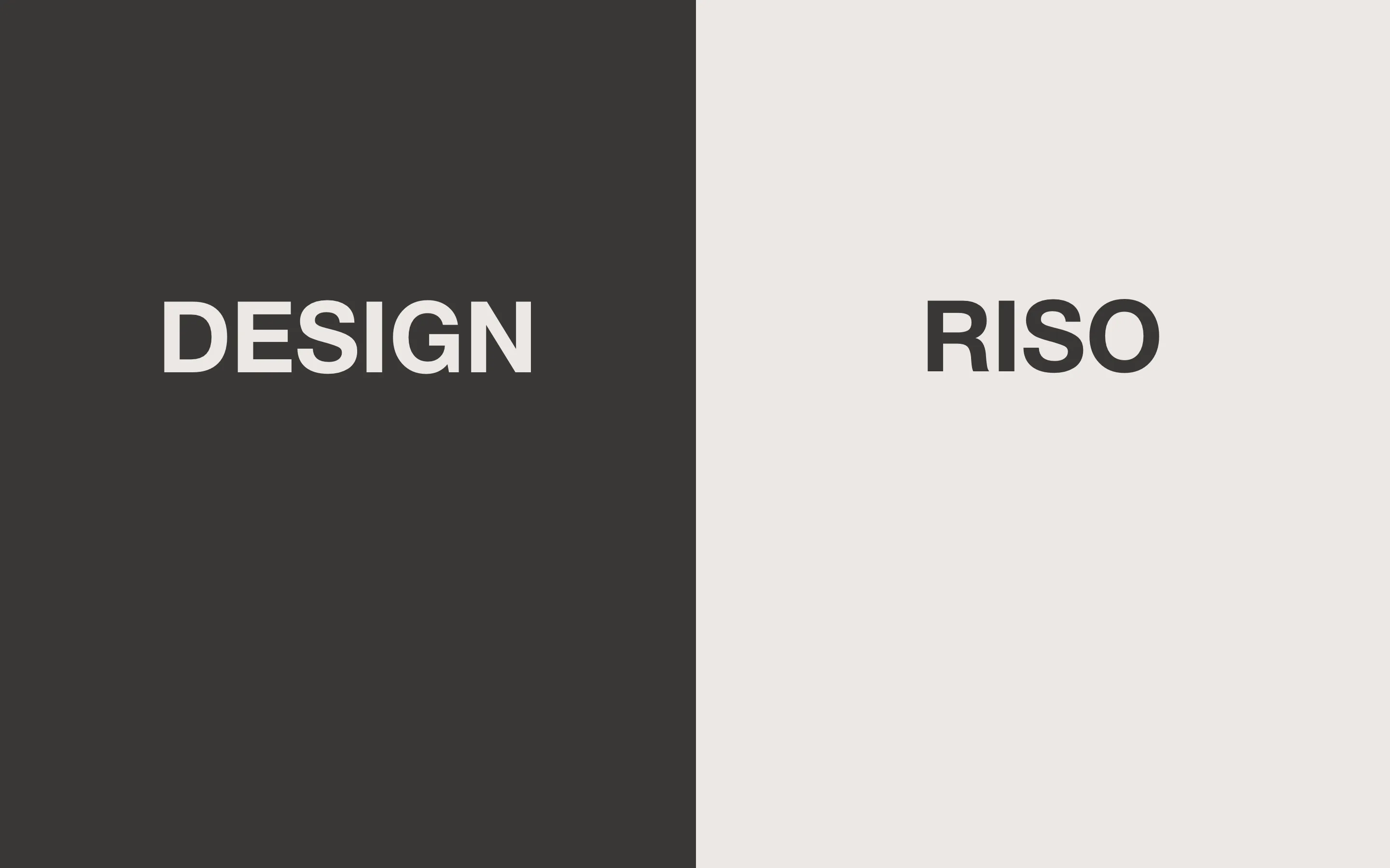 Boutique Wix Dopple Press, page d'accueil au parti pris graphique minimaliste Design et Riso