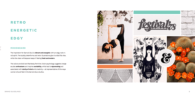 Identidad visual de Barre & Soul