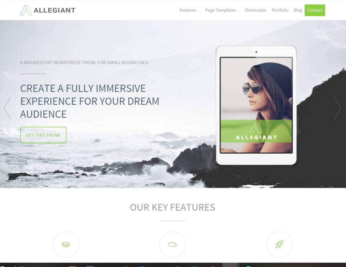 Tema de WordPress Gratuito Allegiant - La Fabrique du Net