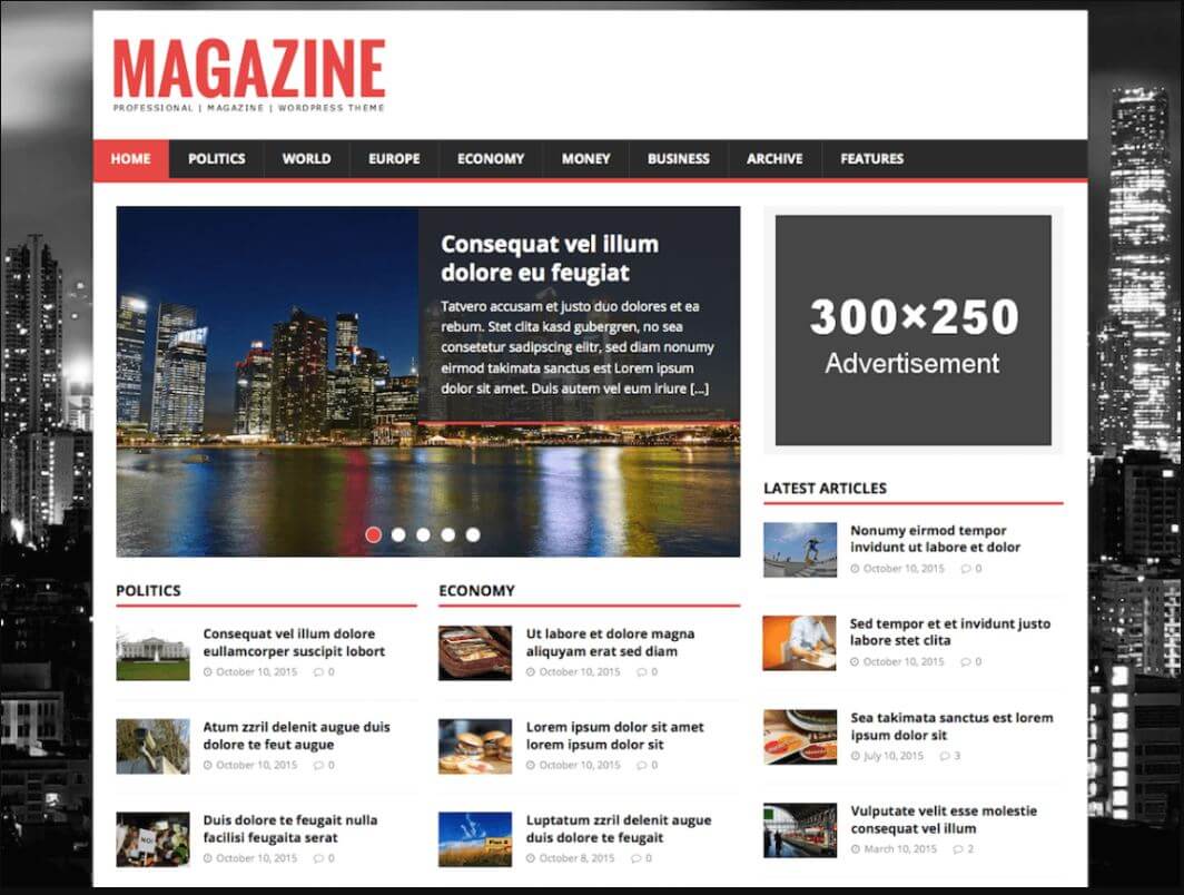 tema de wordpress mh magazine - La Fabrique du Net