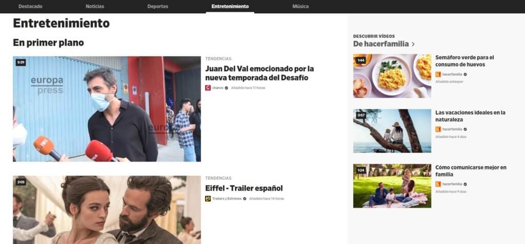 Alternativas a YouTube Dailymotion