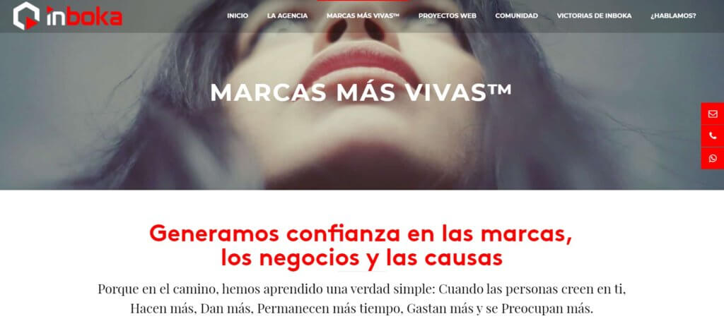 Marcas más vivas de Inboka