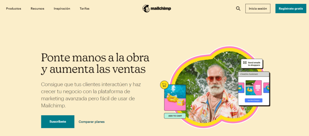 Mailchimp herramientas de email marketing